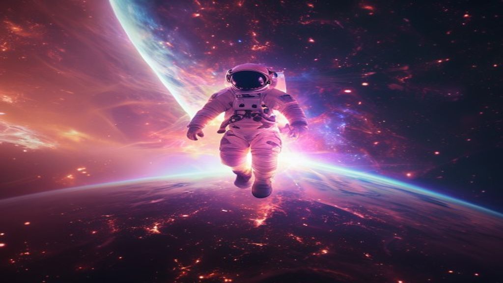Белый шлем в объективе вечной ночи
